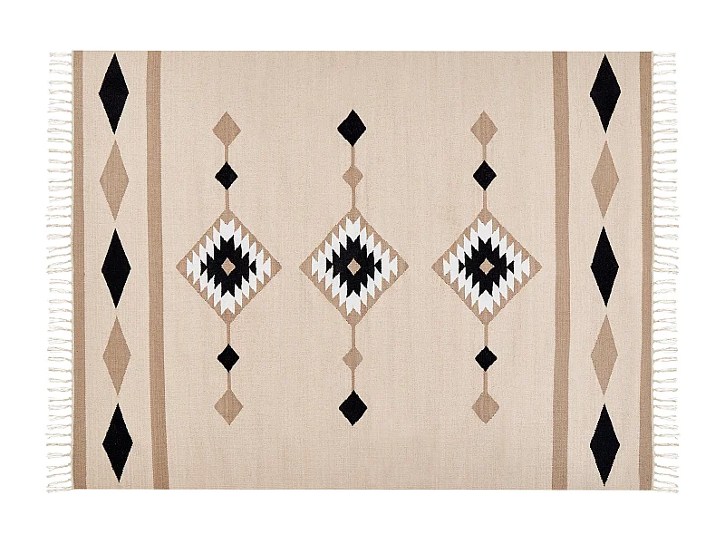 Tapis BERDIK Multicolore 160 x 230 cm Coton Kilim