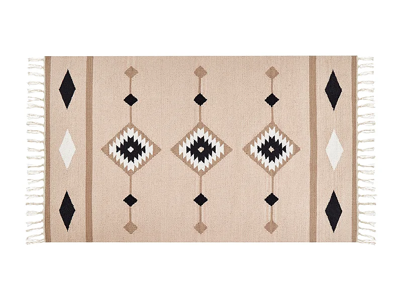 Tapis BERDIK Multicolore 80 x 150 cm Coton Kilim