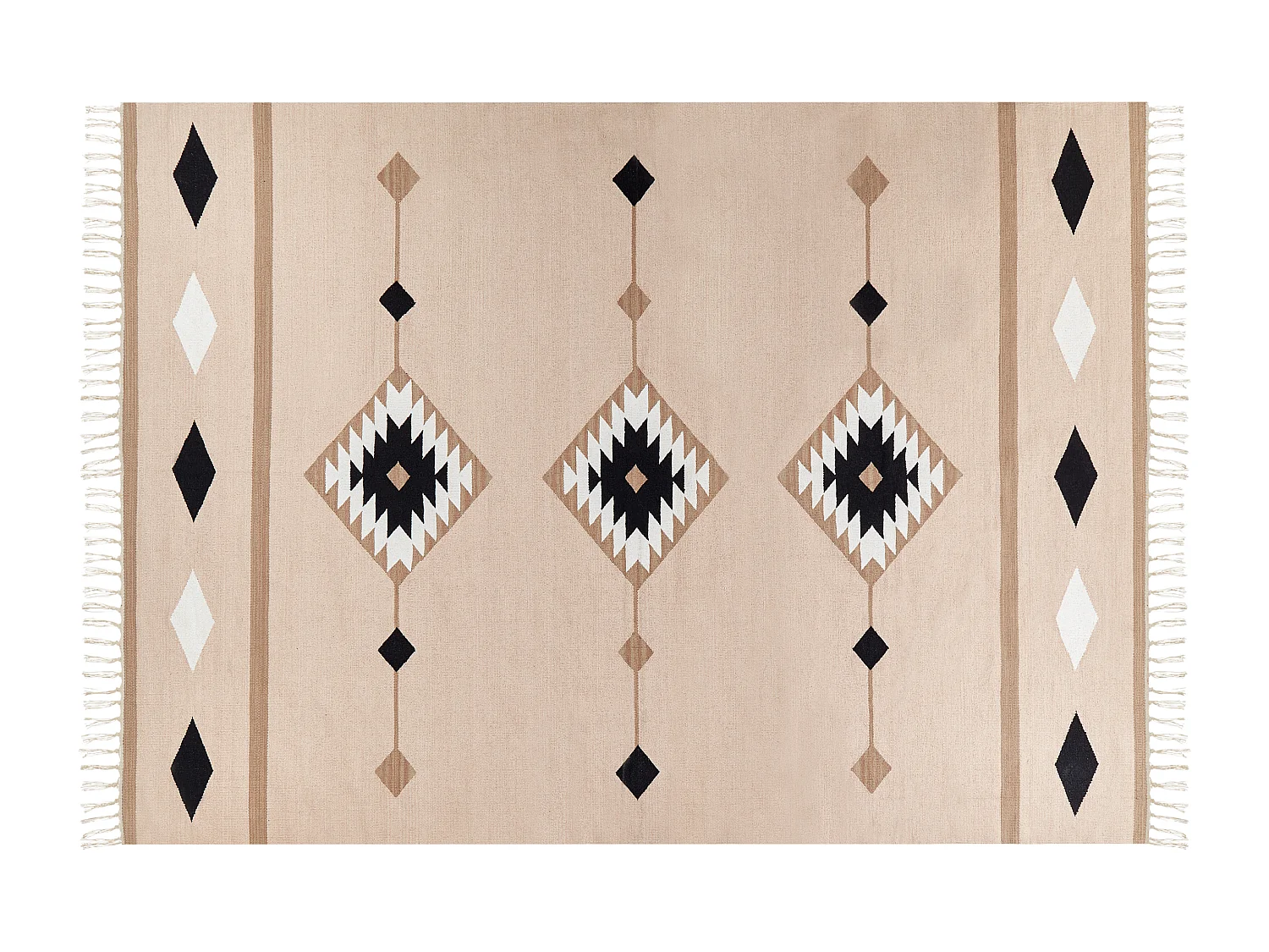 Tapis BERDIK Multicolore 200 x 300 cm Coton Kilim