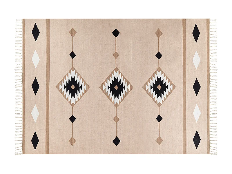 Tapis BERDIK Multicolore 200 x 300 cm Coton Kilim