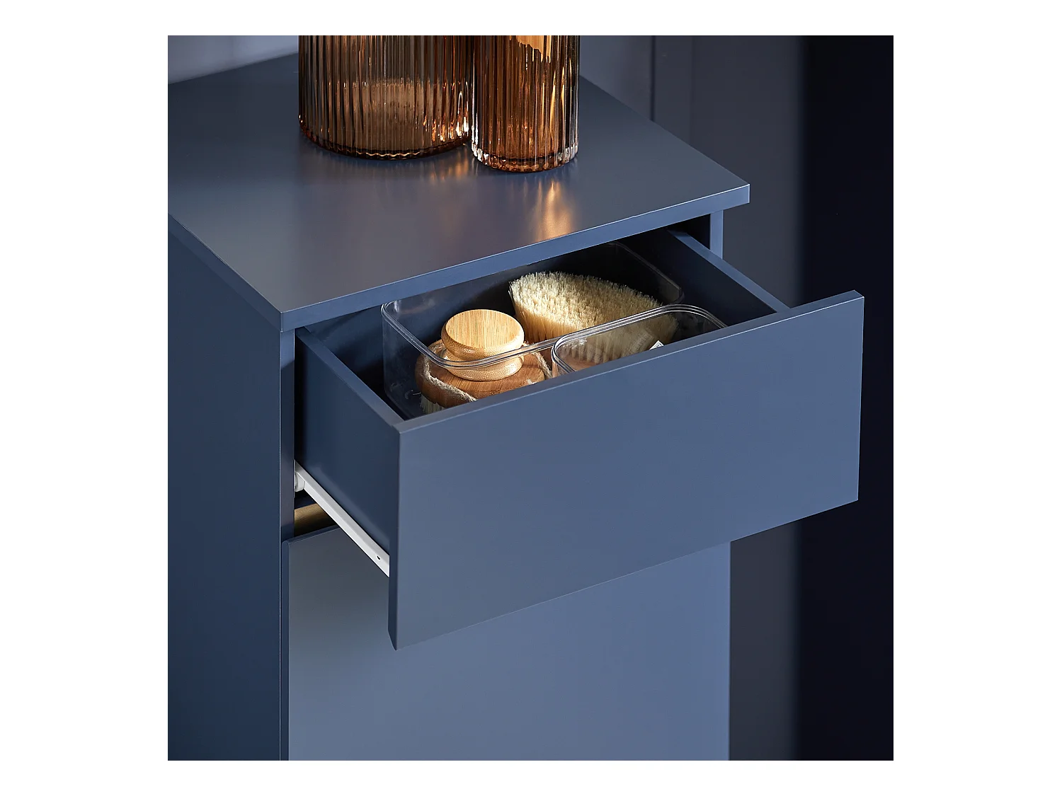 Szafka Łazienkowa z kosz na pranie BZR114-B