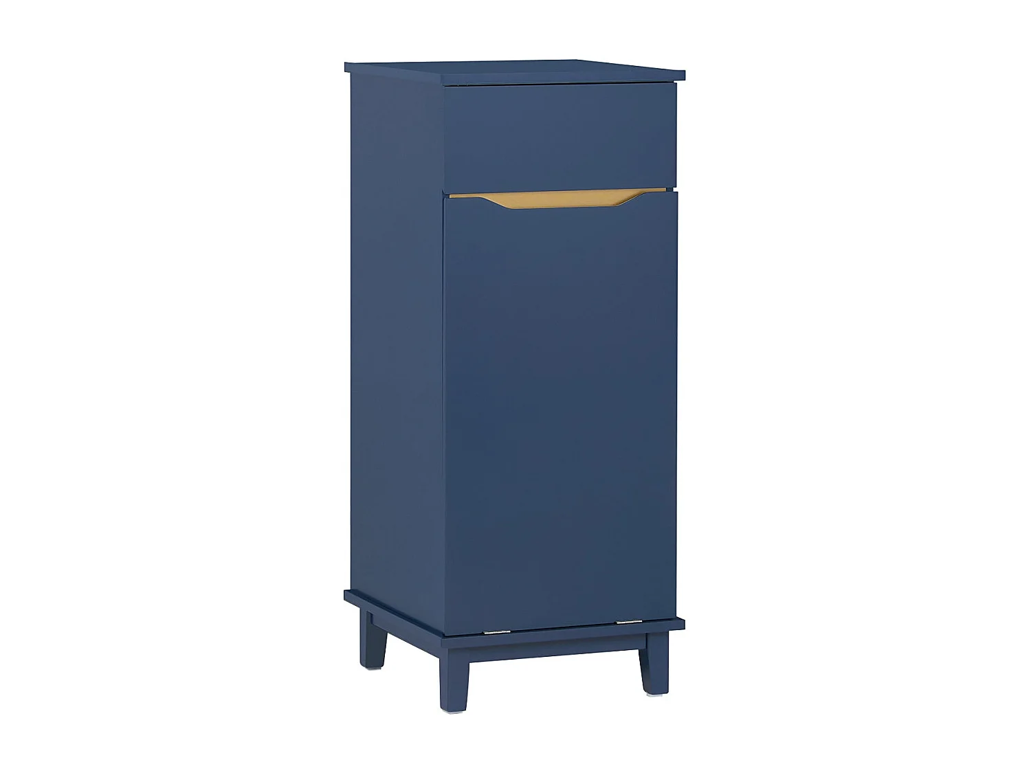 Szafka Łazienkowa z kosz na pranie BZR114-B