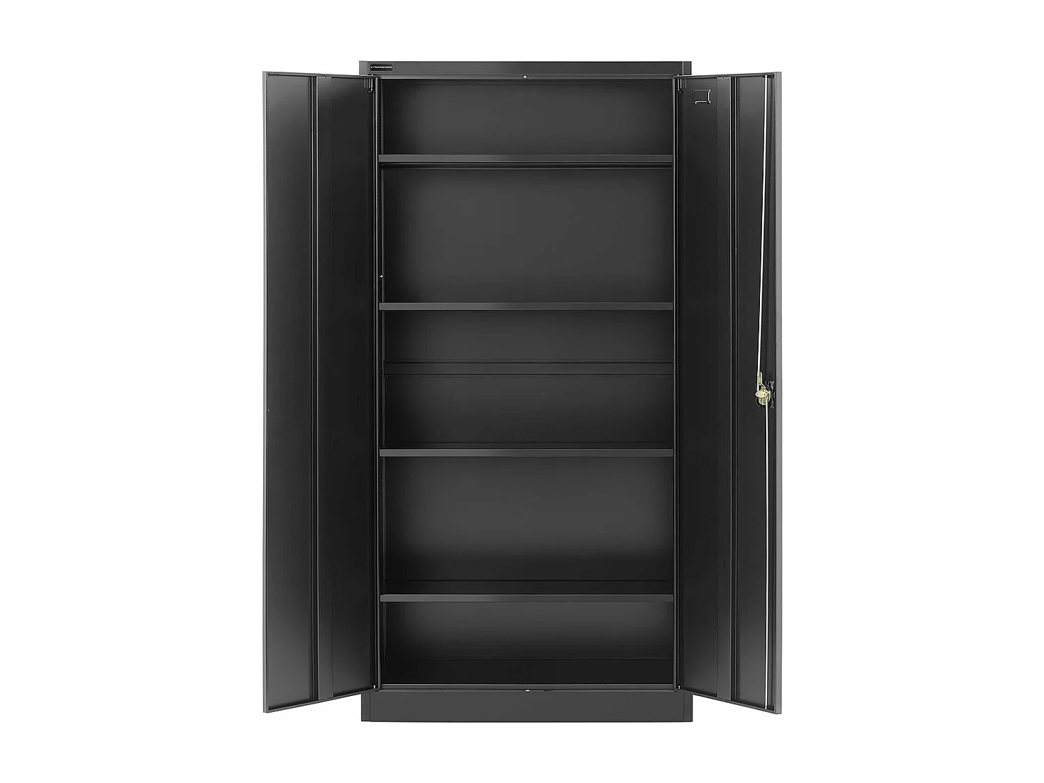 Armoire bureau verrouillable 40 noire 90 x 40 x 180 cm 14_0006036