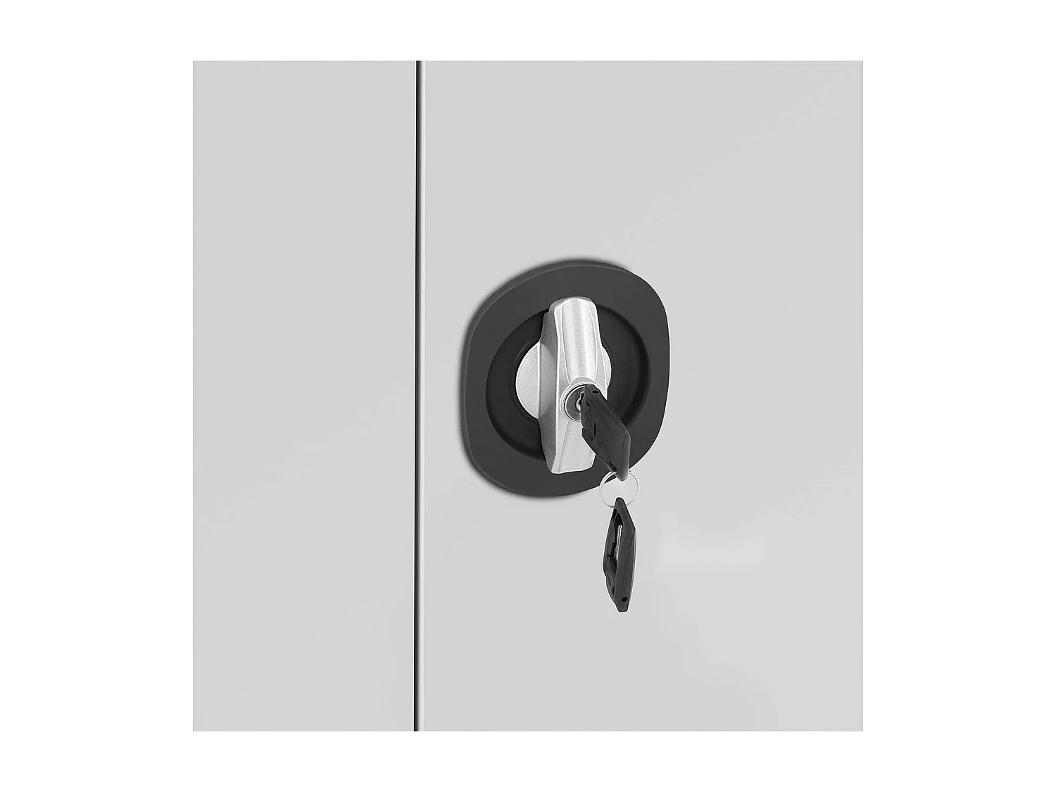 Armário de escritório com capacidade máxima de carga 160 kg 180 cm cinza 14_0006035