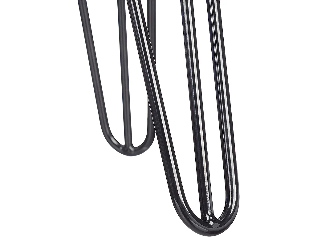 Table basse d'appoint rond métal blanche 60 x 60 x 52 cm 13_0002632