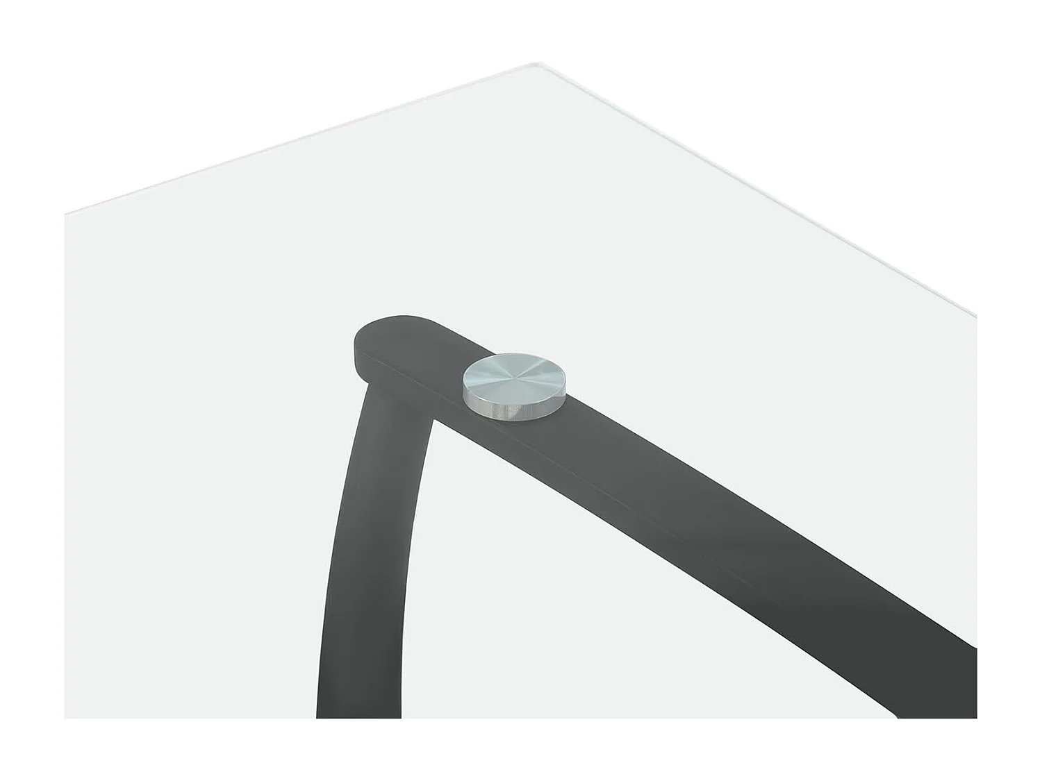 Petite table de salle verre 80 x 80 x 74 cm 14_0004498