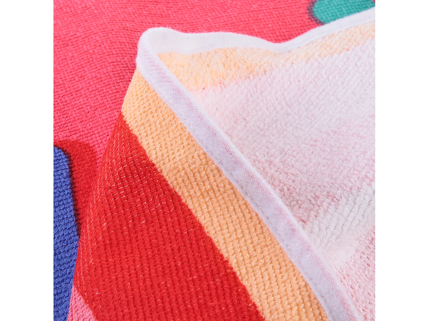 Serviette de Plage "Donuts" 150cm Rose