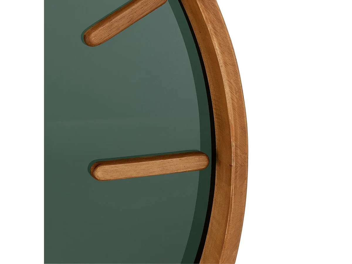 Horloge Murale Design "Creva" 40cm Marron & Noir