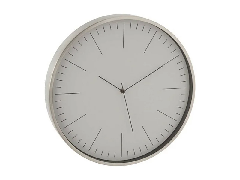 Horloge Murale Design Ronde "Gerbert" 41cm Gris