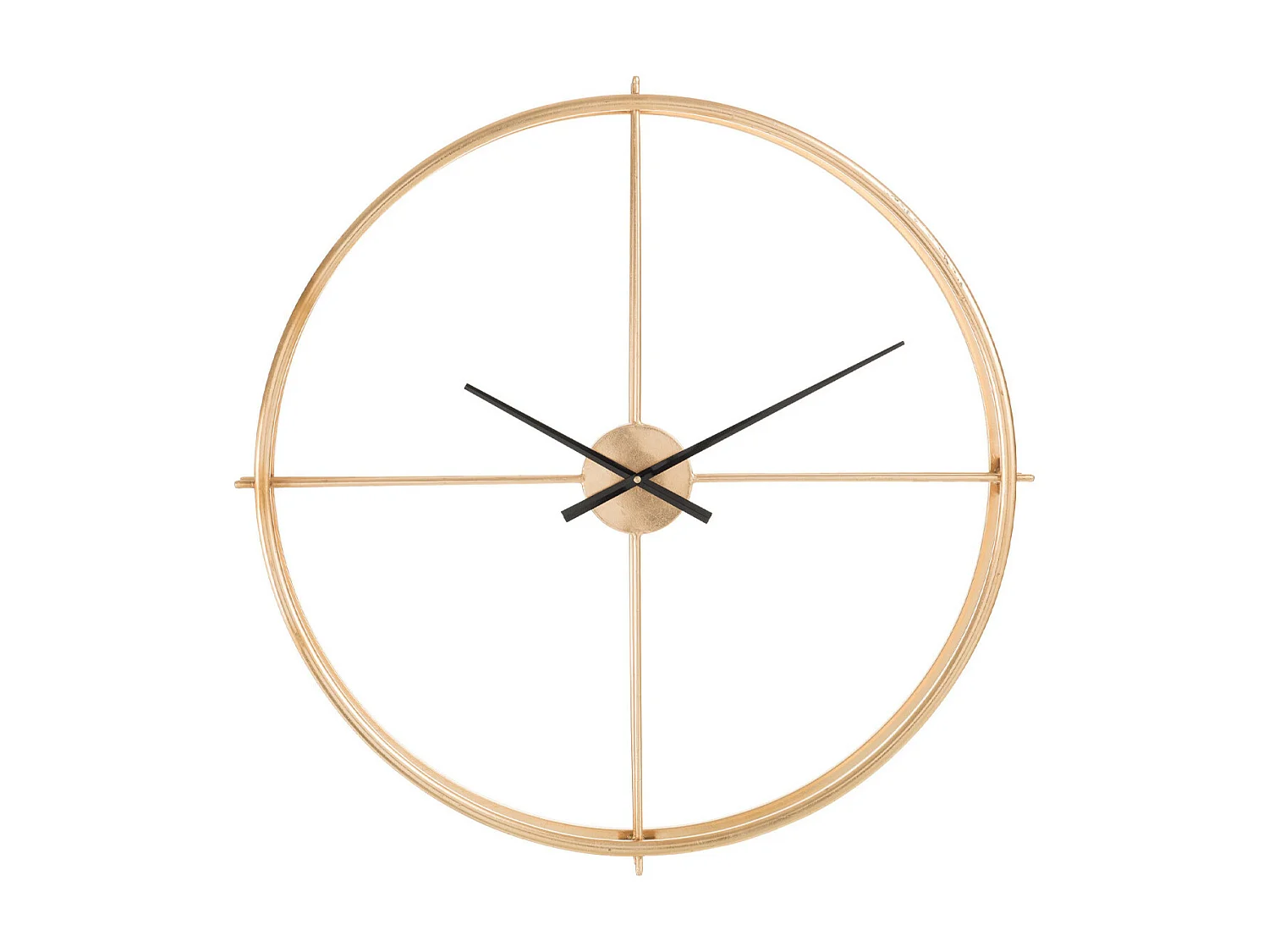 Horloge Murale Design en Métal "Small" 82cm Or