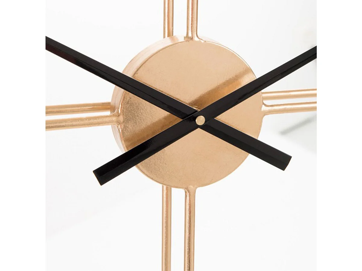 Horloge Murale Design en Métal "Small" 82cm Or