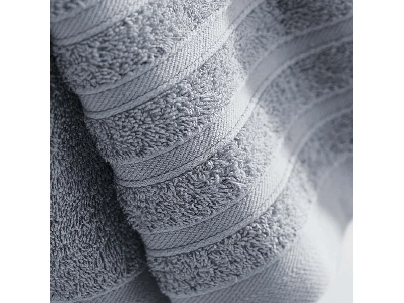 Lot de 2 Gants de Toilette "Vitamine" 15x21cm Gris