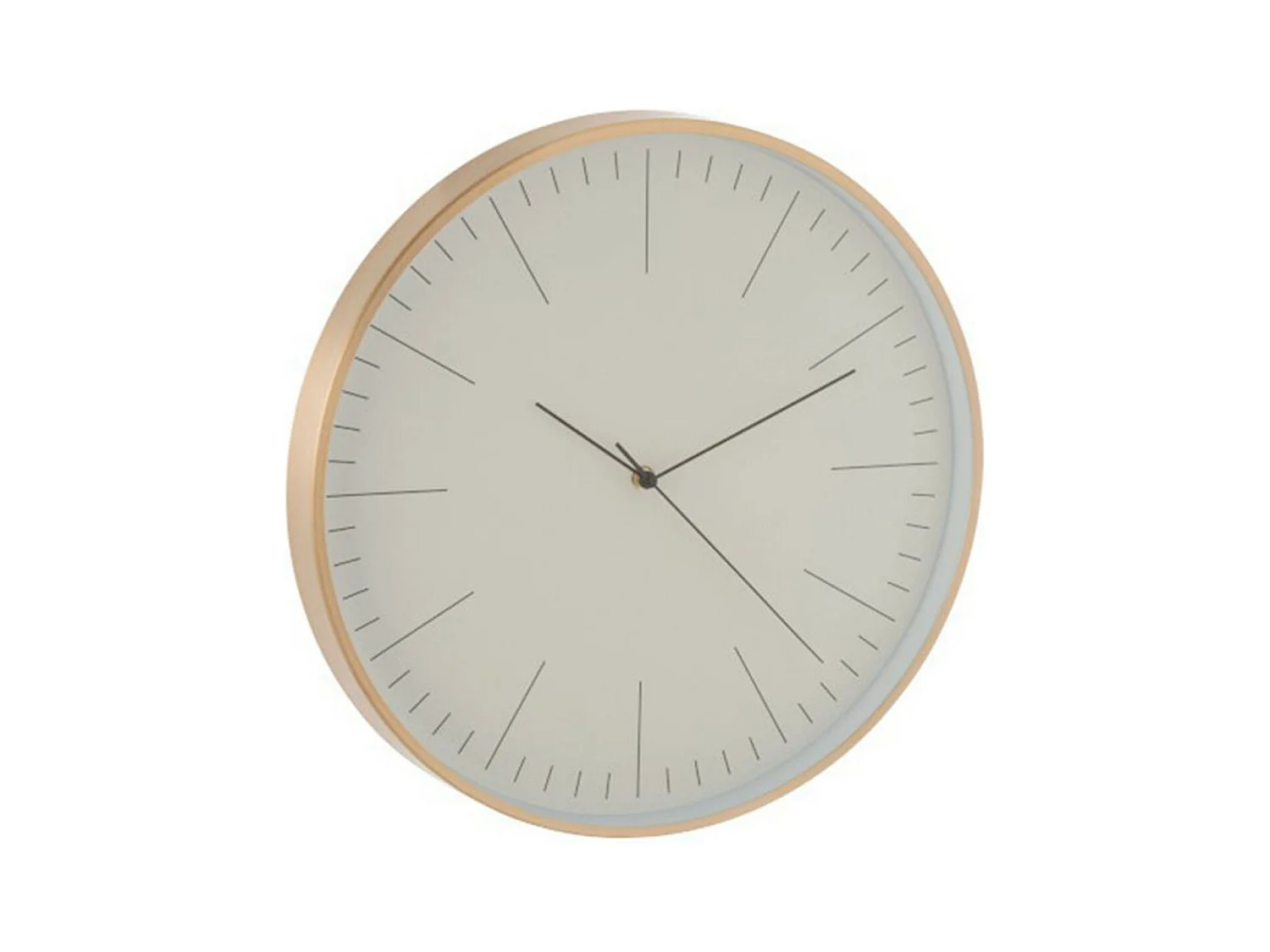 Horloge Murale Design Ronde "Gerbert" 41cm Or