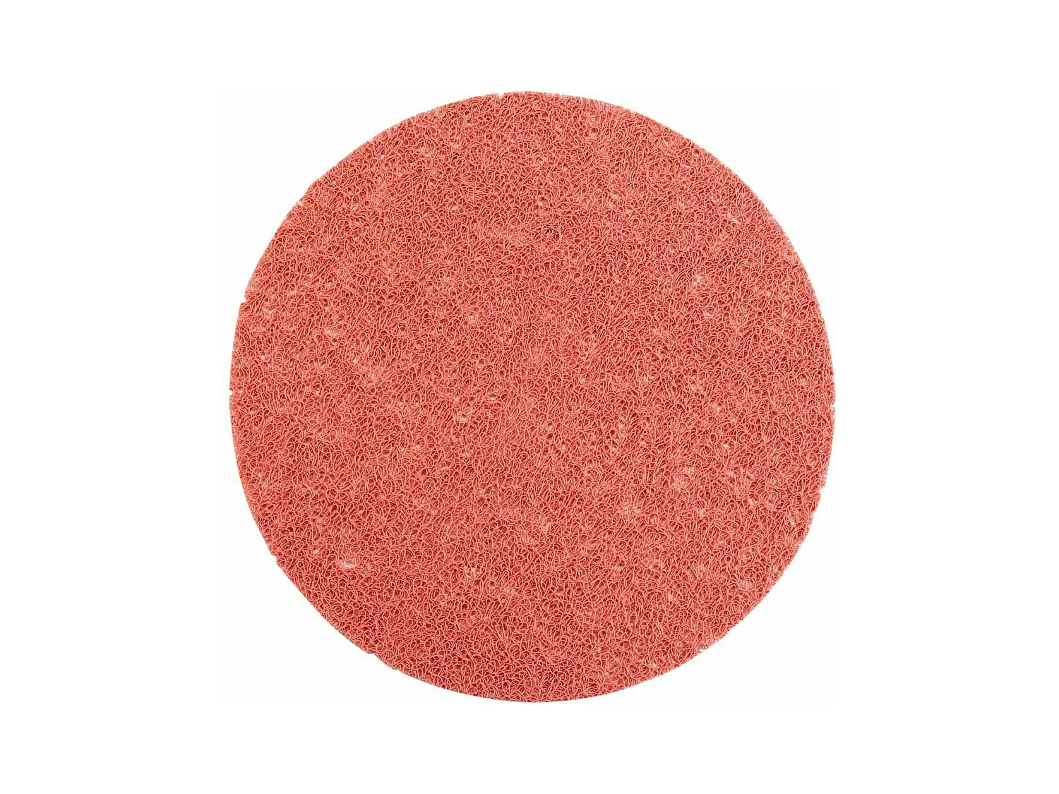 Set de Table Rond "Tortilla" 38cm Pêche