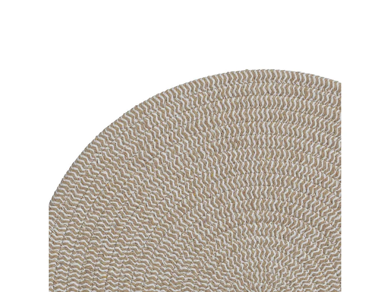 Set de Table Déco "Coton" 38cm Naturel