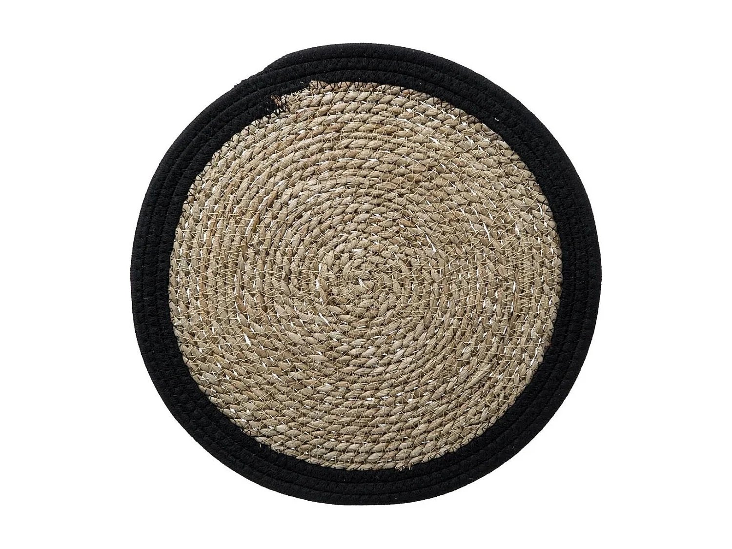 Set de Table Déco "Happy Pop" 38cm Noir