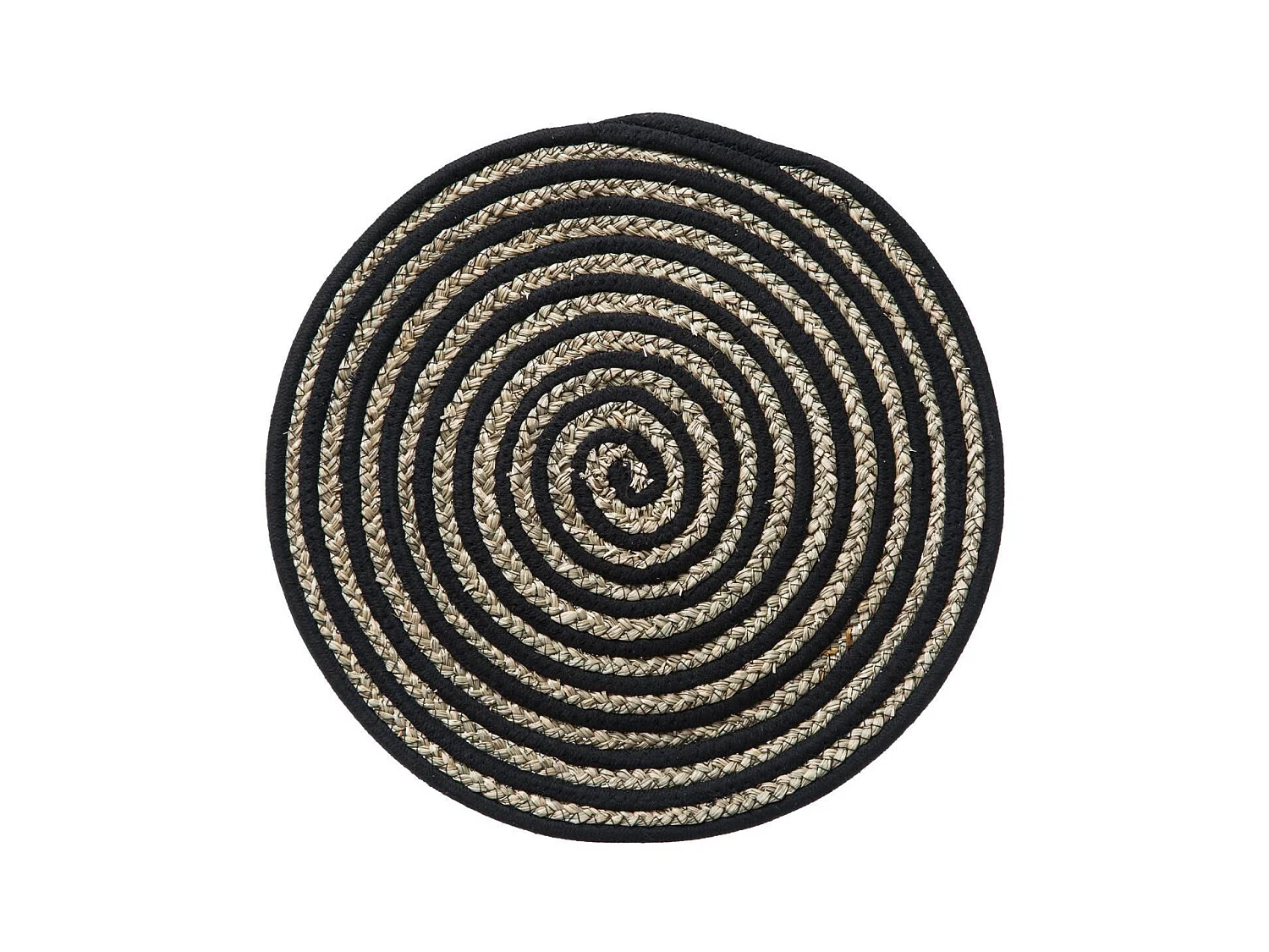 Set de Table Déco "Terre" 38cm Noir