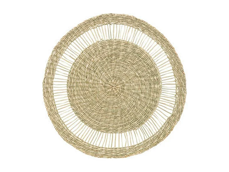 Set de Table Déco "Spring Water" 38cm Naturel