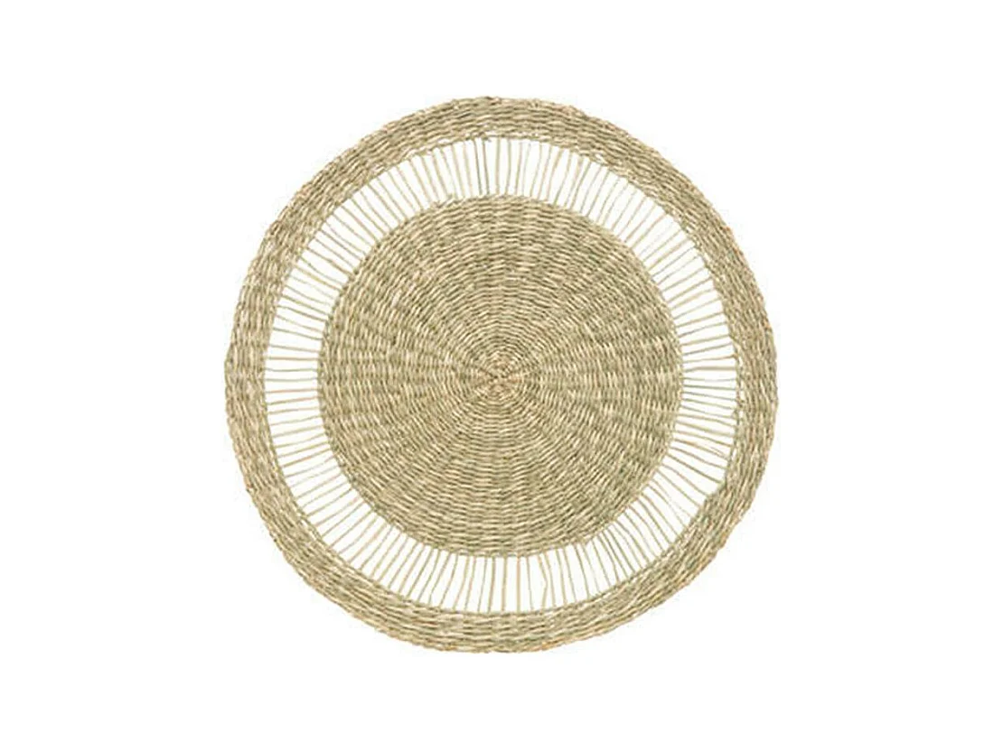 Set de Table Déco "Spring Water" 38cm Naturel
