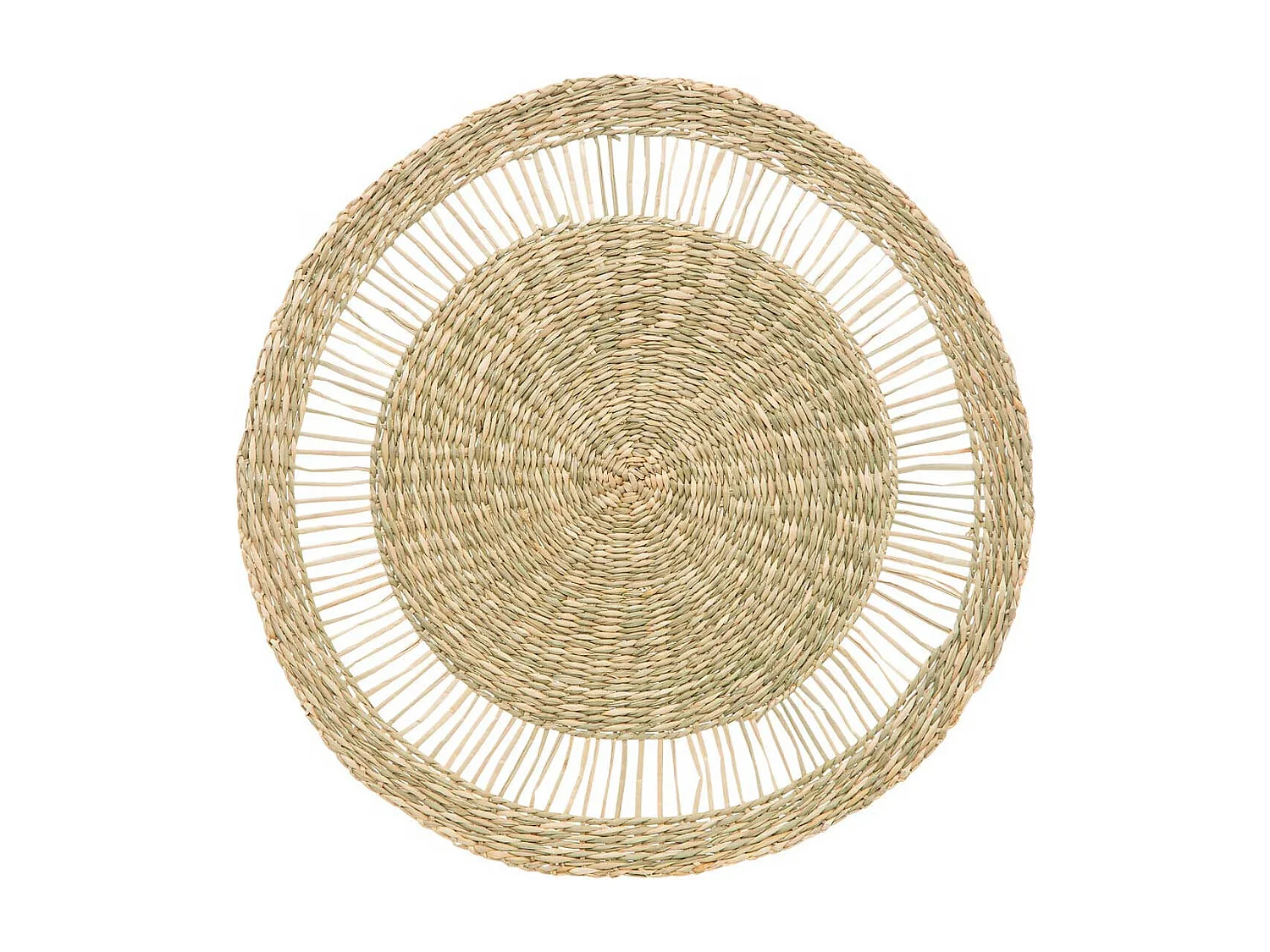 Set de Table Déco "Spring Water" 38cm Naturel