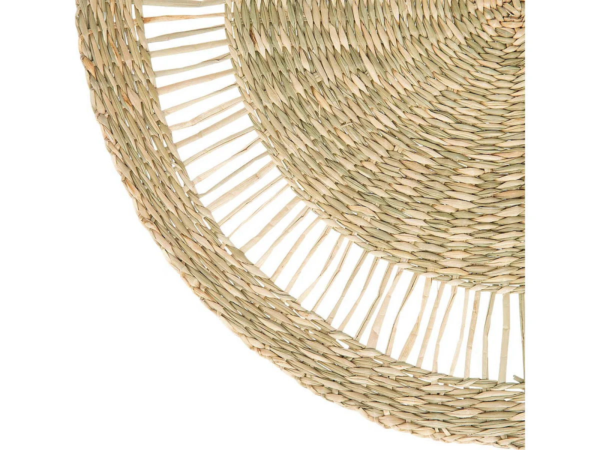 Set de Table Déco "Spring Water" 38cm Naturel