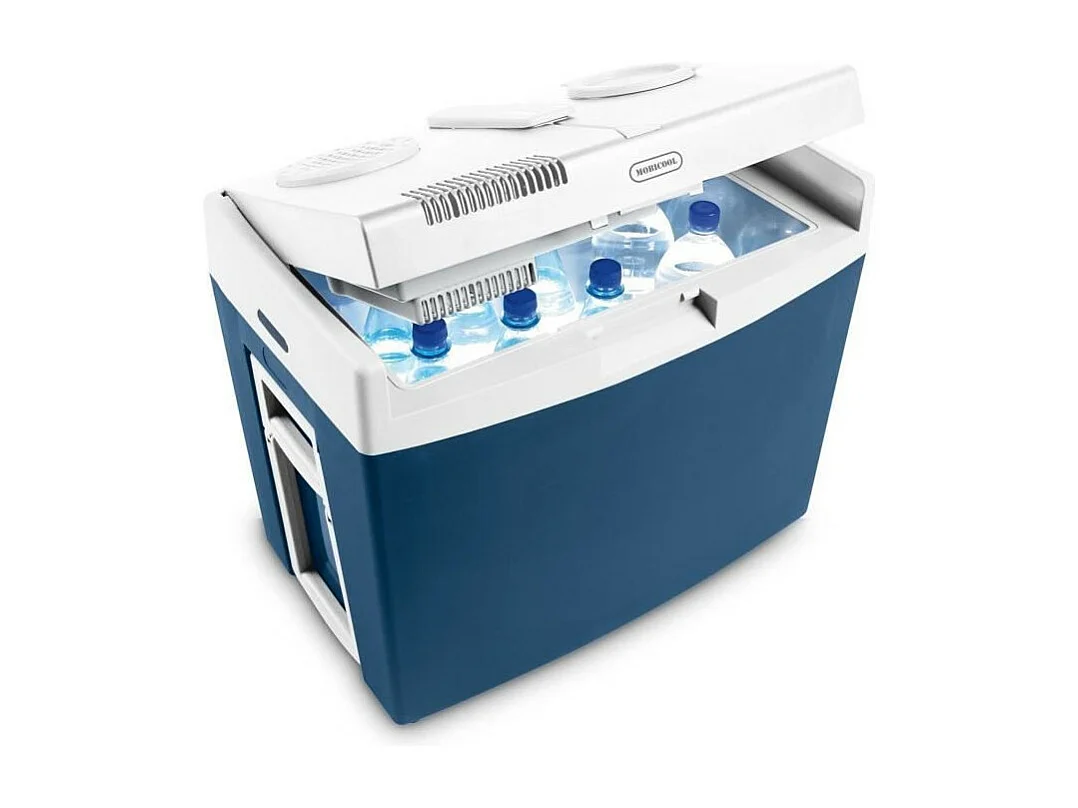 Frigorifero Termoelettrico MOBICOOL MT 35 W - 33 L - Raffreddamento/Riscaldamento - AC/DC 12/230V - 2 Ruote