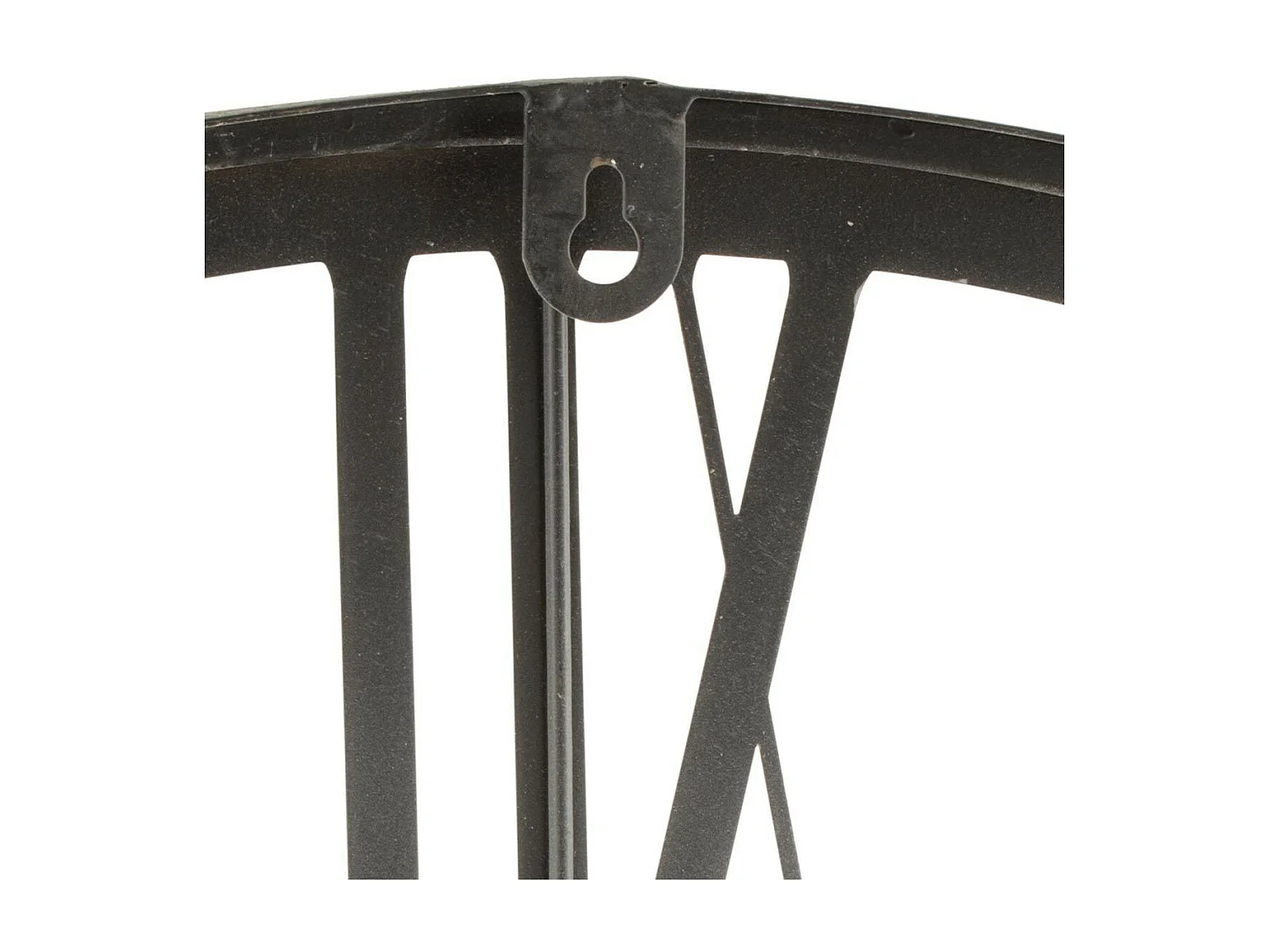 Horloge Murale Design "Planisphère" 80cm Gris