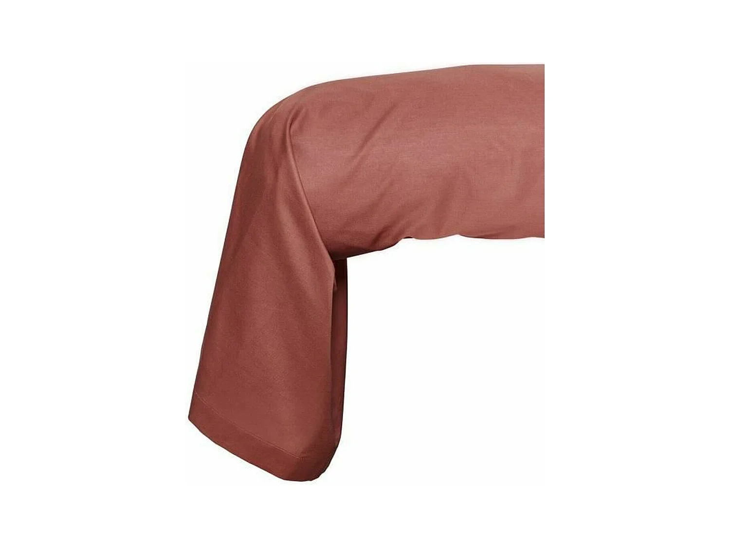 Custodia a cuscino 45 x 185 cm liscia Terracotta