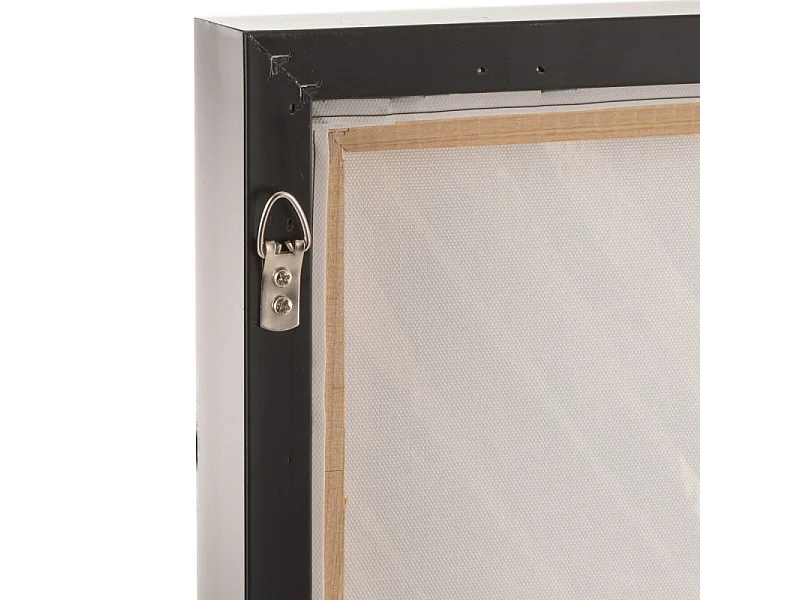 Tableau Peinture Déco "Gorille" 107x108cm Marron Foncé