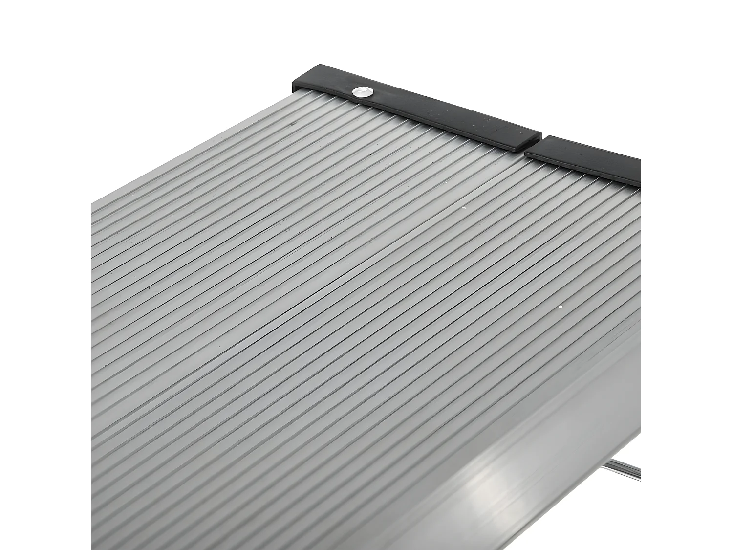 Marchepied Design "3 Marches" 62cm Argent & Noir