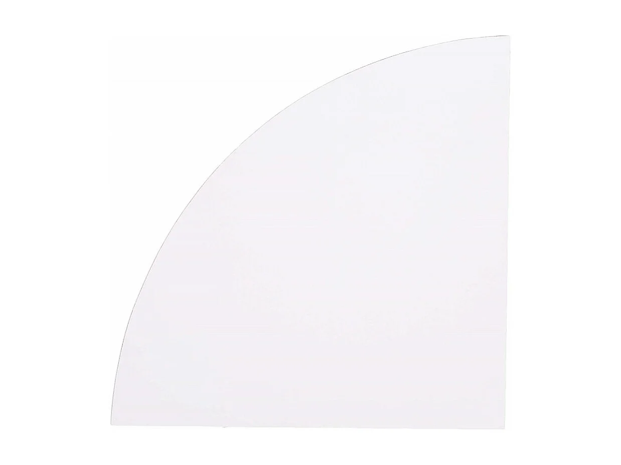 Étagère Murale d'Angle "Flottante" 25cm Blanc
