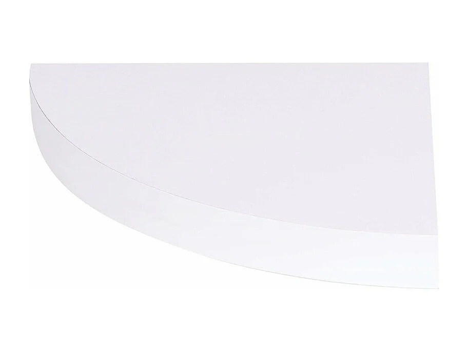 Étagère Murale d'Angle "Flottante" 25cm Blanc