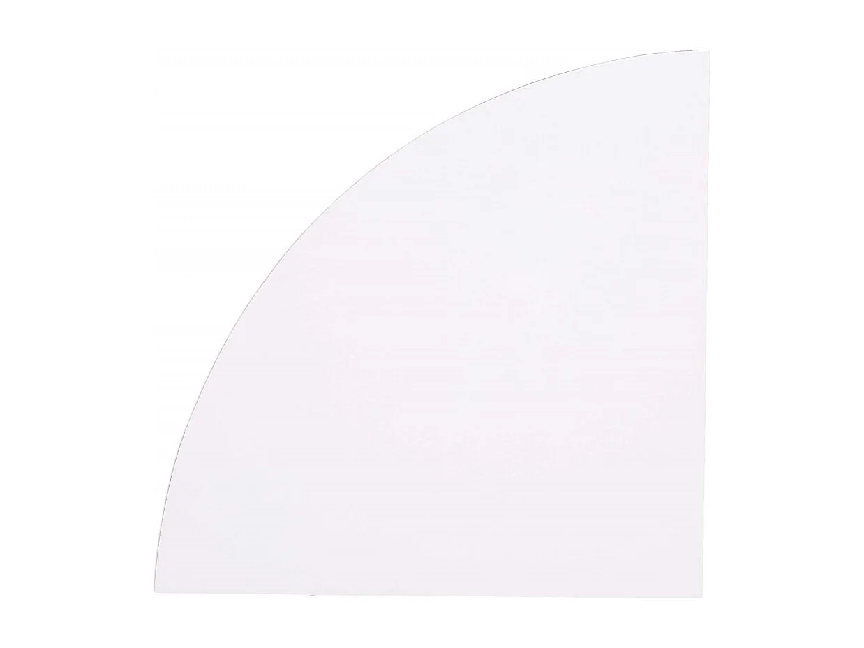 Étagère Murale d'Angle "Flottante" 25cm Blanc