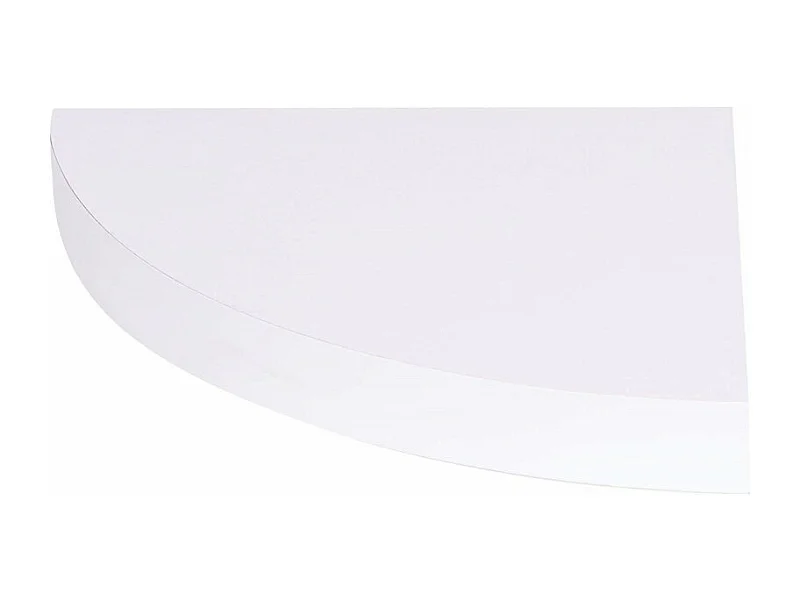 Étagère Murale d'Angle "Flottante" 25cm Blanc