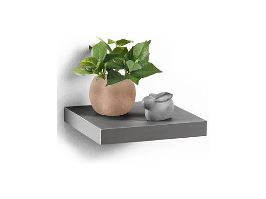 Étagère Murale Design "Flottante" 25cm Anthracite