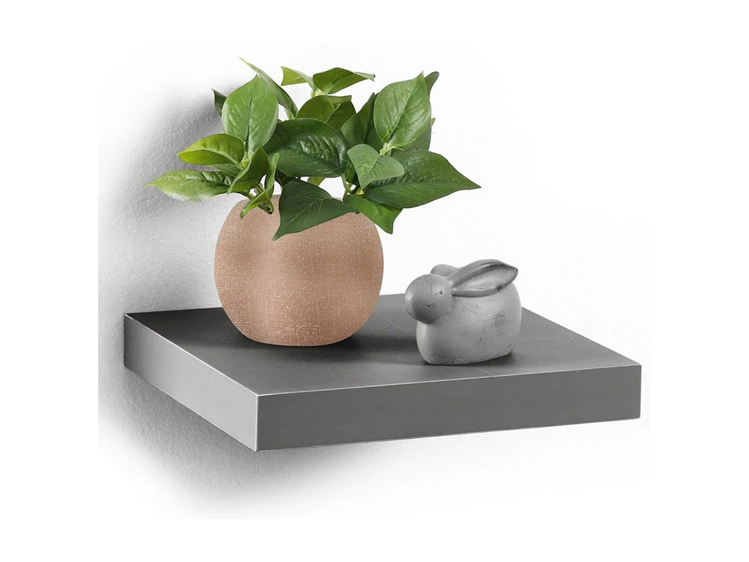 Étagère Murale Design "Flottante" 25cm Anthracite