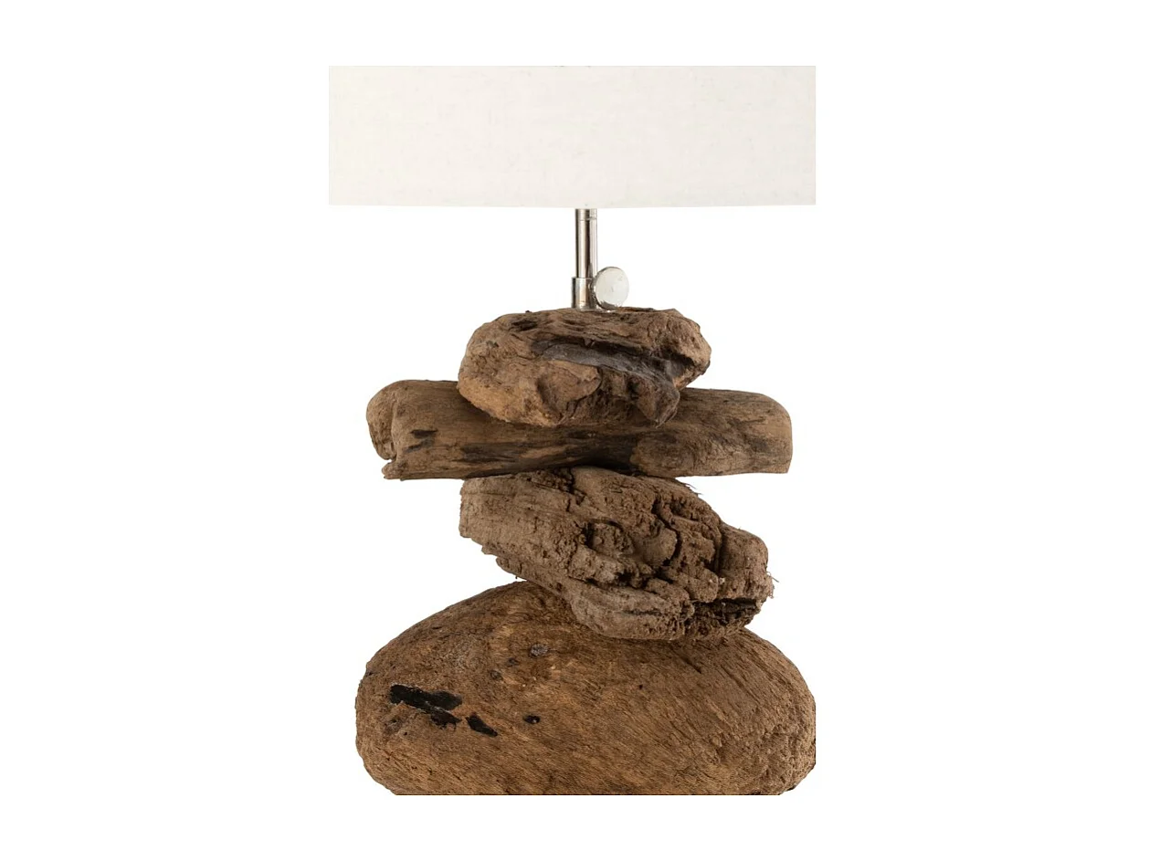 Lampadaire Design "Bois Flotté" 170cm Naturel