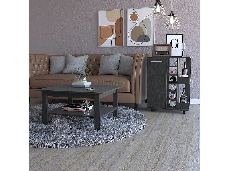 Ensemble Payson, 45/82.1 Al cm X 80/60 An cm X 70/37.7 P cm, Noir