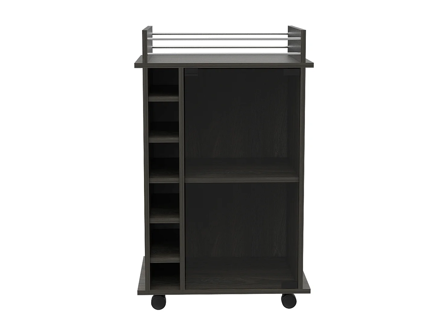 Ensemble Britannica, 89/45 Al cm X 55/80 An cm X 41.5 P cm, Black + charbon