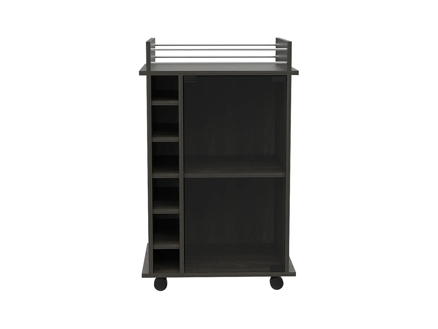 Ensemble Britannica, 89/45 Al cm X 55/80 An cm X 41.5 P cm, Black + charbon