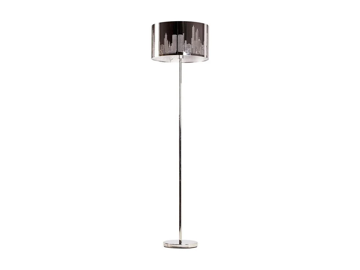 Lampadaire Design "New York" 150cm Argent