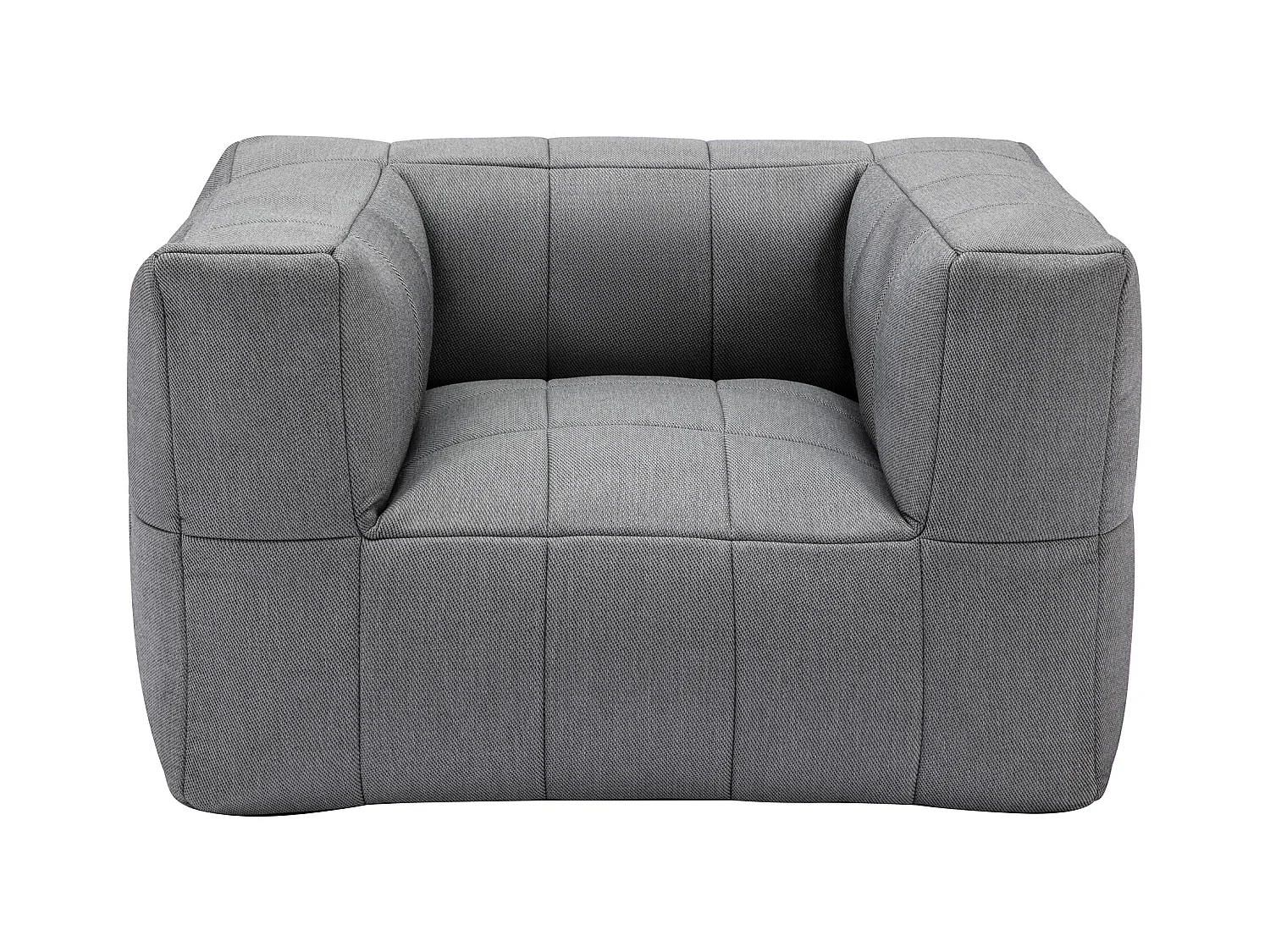 Gartensessel mit Armlehnen - Stoff - Anthrazit - LIVAI von MYLIA