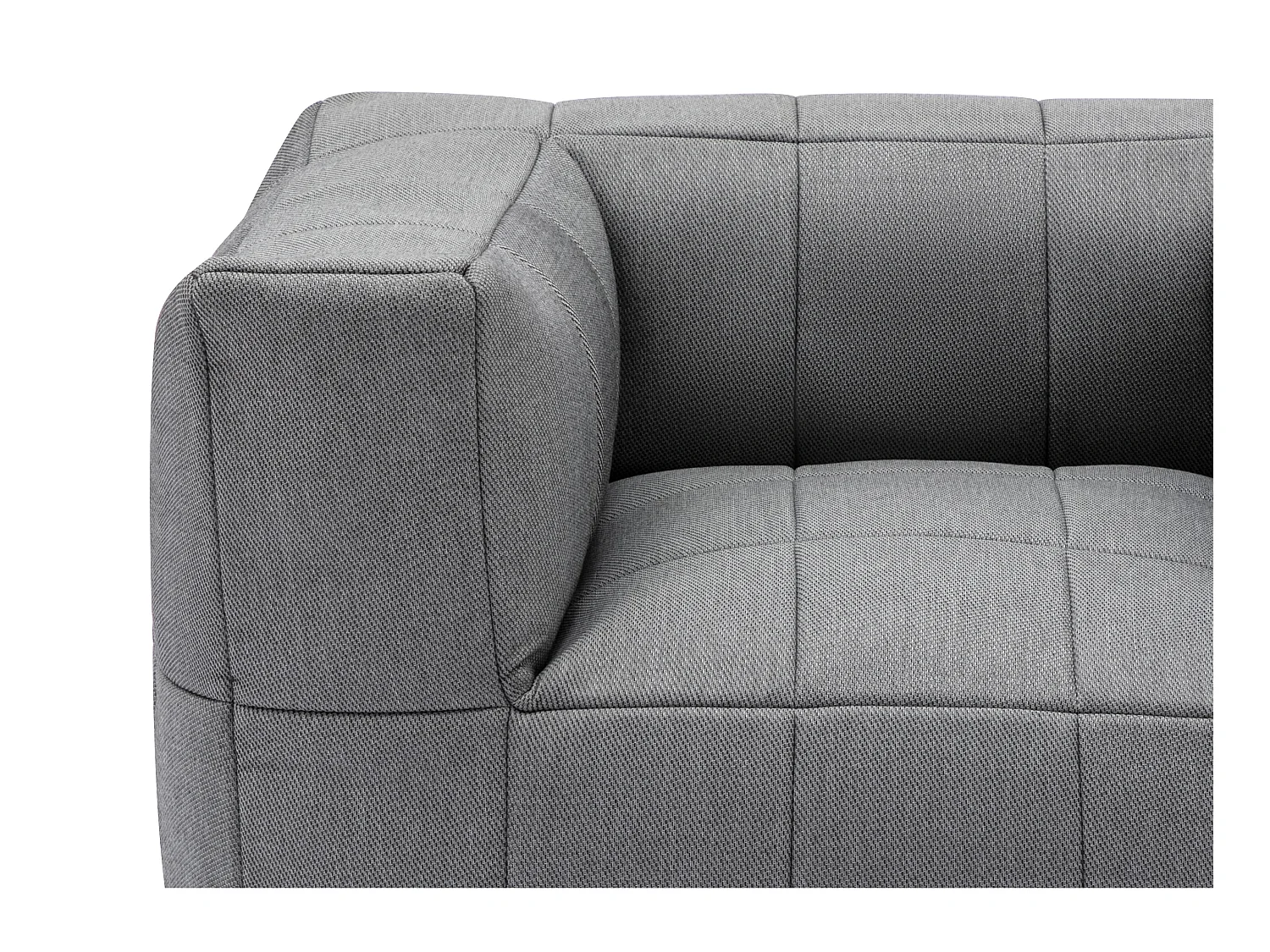 Fauteuil de jardin avec accoudoirs en tissu - Anthracite - LIVAI de MYLIA