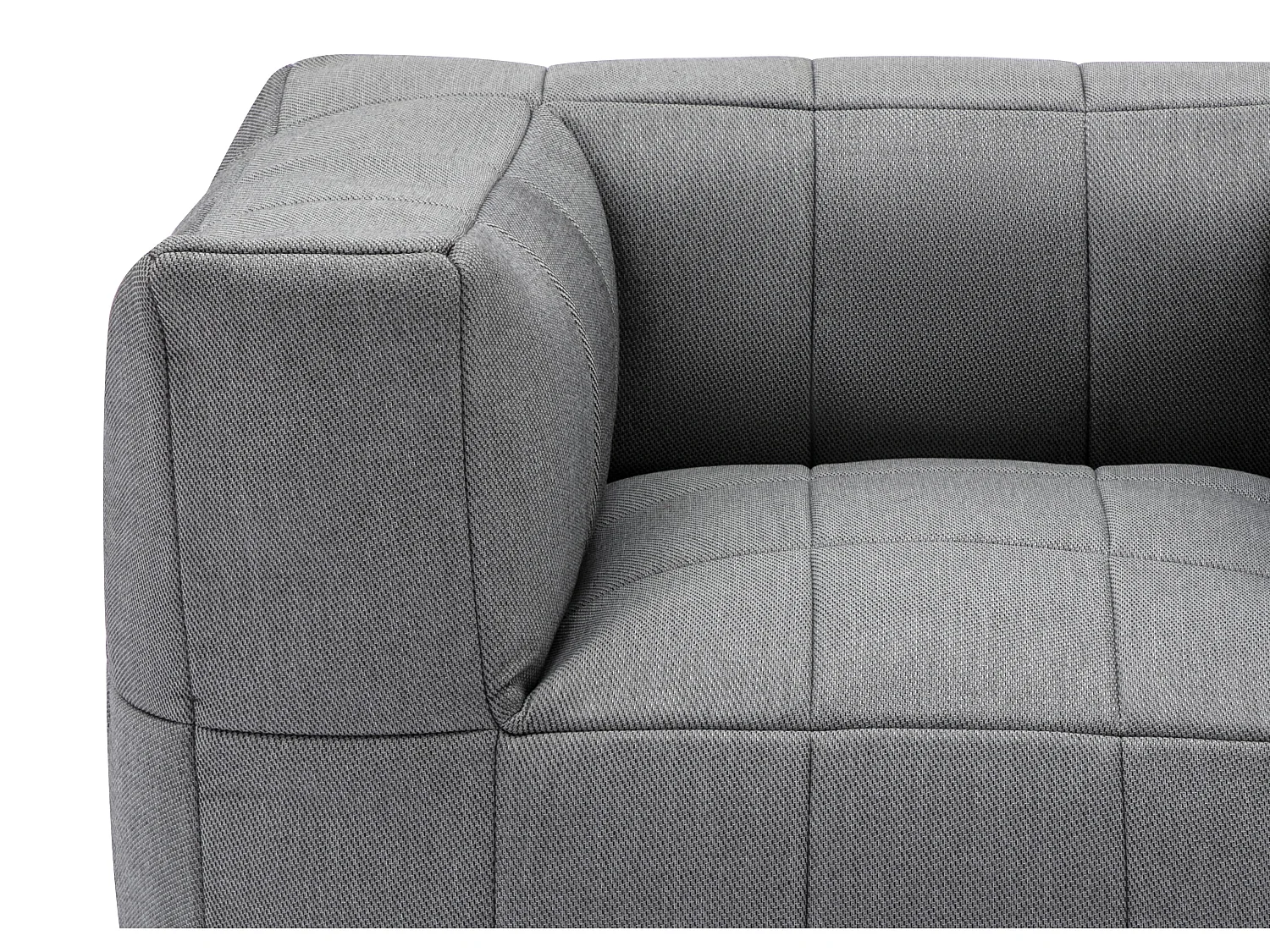 Tuinfauteuil met armleuningen van stof - Antraciet - LIVAI van MYLIA