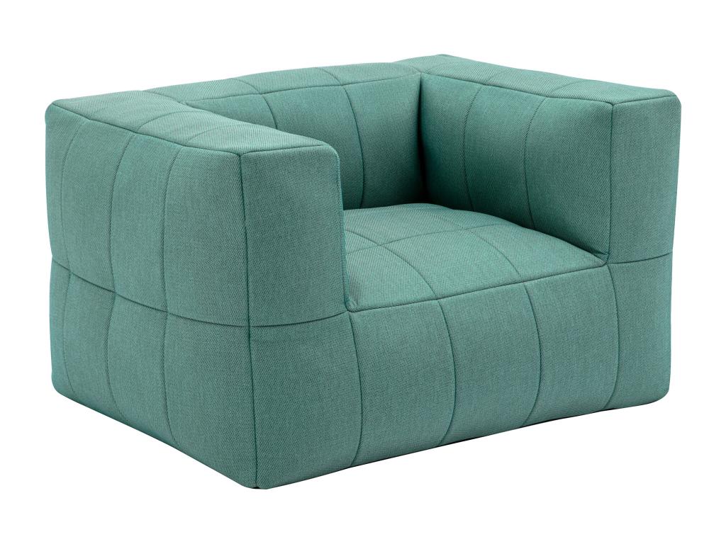 Fauteuil de jardin avec accoudoirs en tissu - Vert - LIVAI de MYLIA
