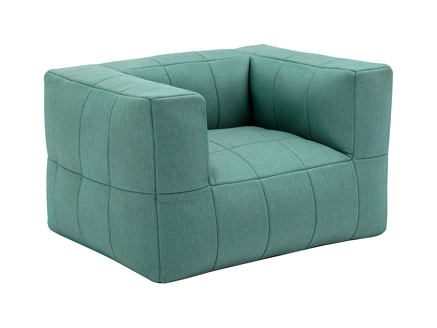 Fauteuil de jardin avec accoudoirs en tissu - Vert - LIVAI de MYLIA