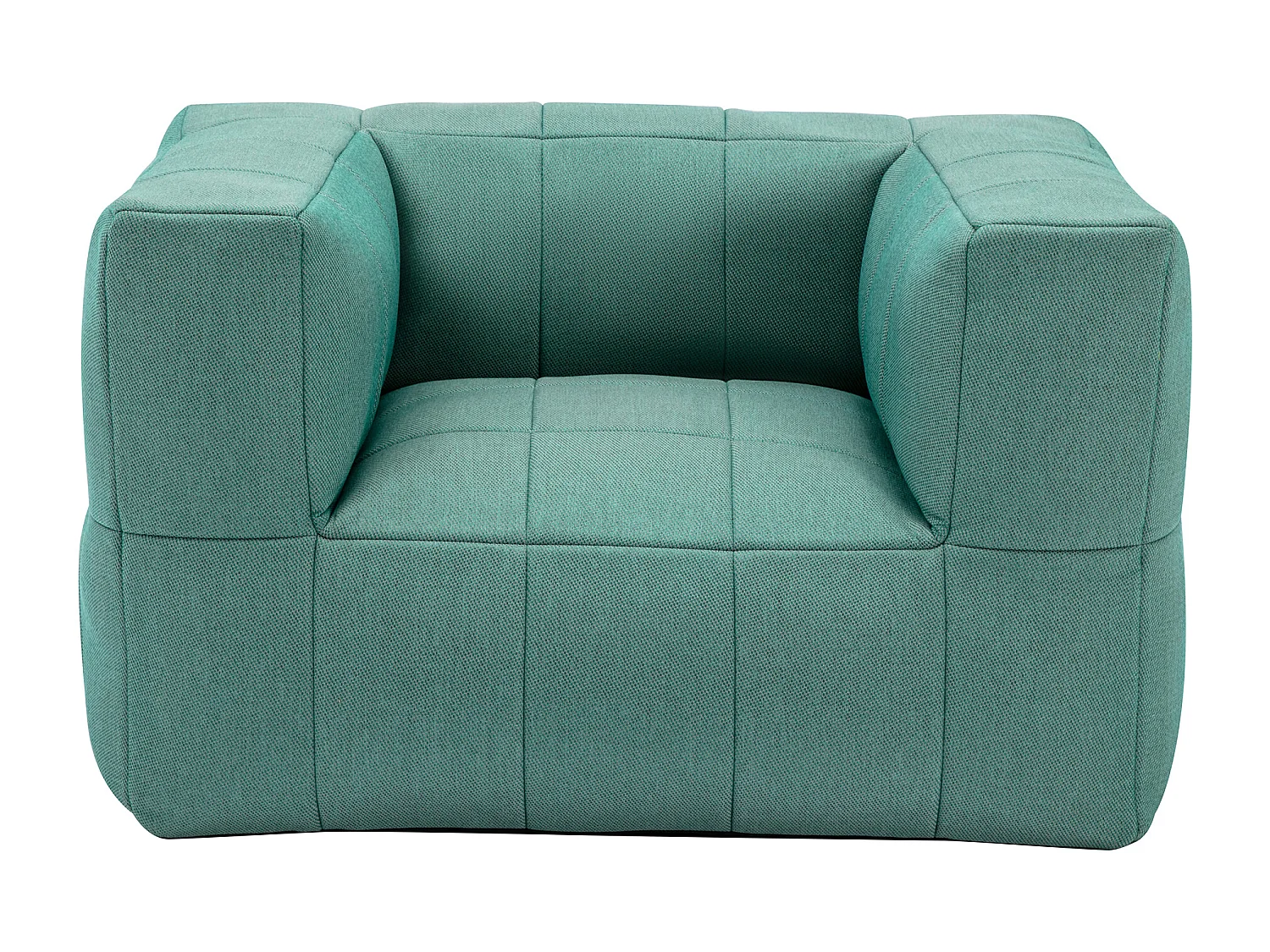 Cadeirão de jardim com apoios de braço tecido verde - LIVAI de MYLIA