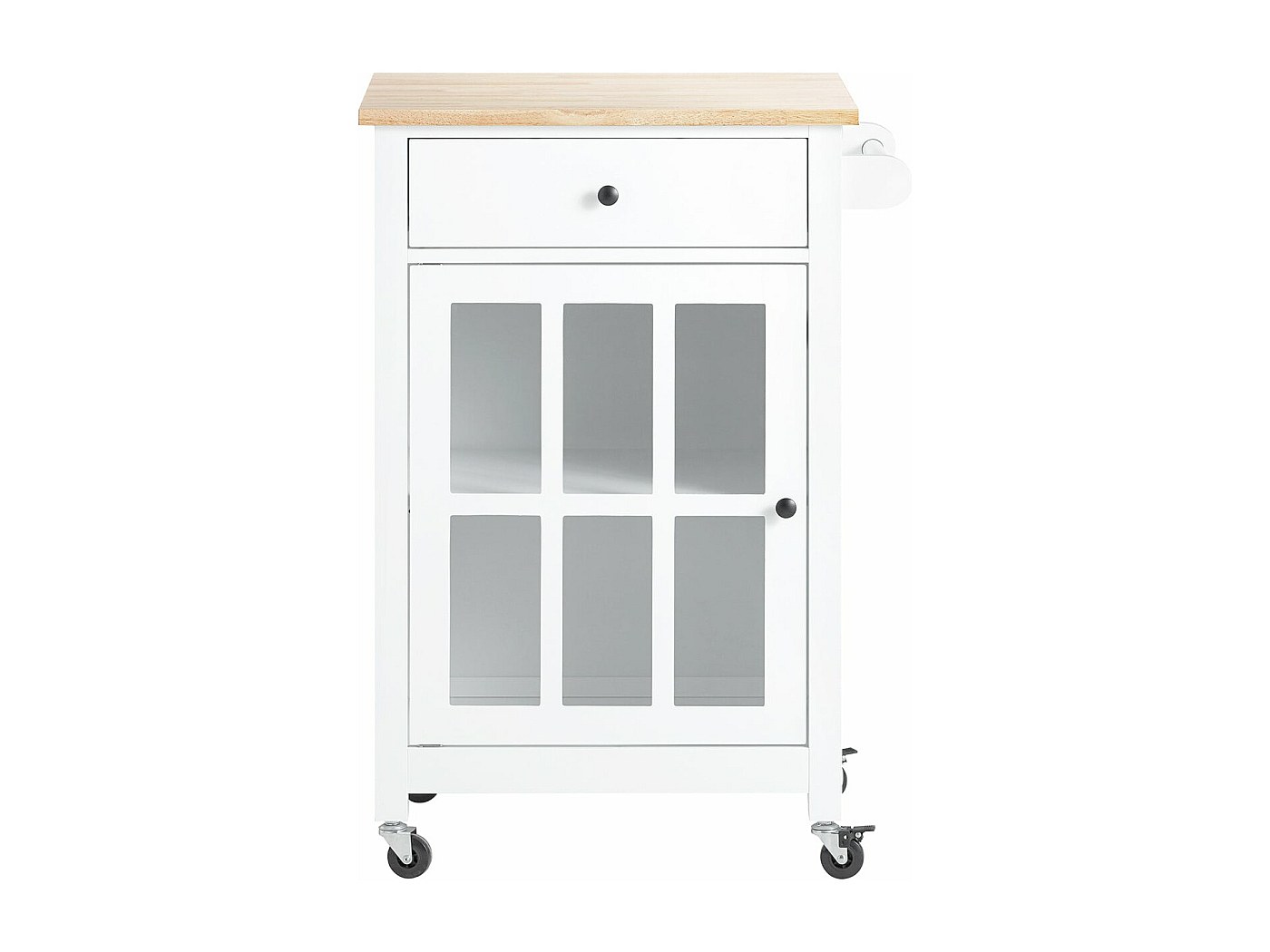 SoBuy FKW12-W Desserte à Roulettes, Meuble Rangement, Kitchen Trolley