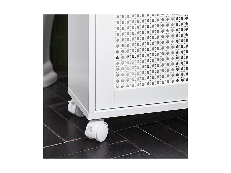 SoBuy armário de banheiro estreito, Armário de banheiro pequeno, armário do banheiro BZR119-W