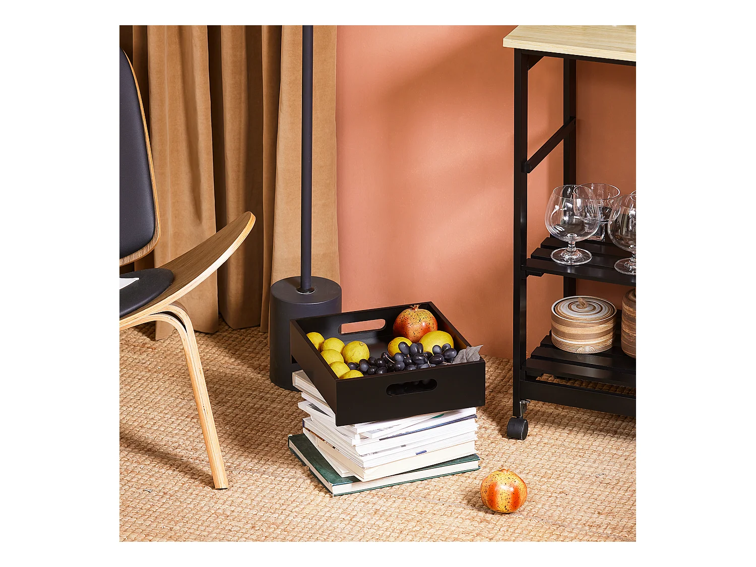 Wózek kuchenny Serwisowy szuflady Półki FKW79-SCH